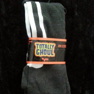 Totally Ghoul Skeleton Tights *NEW* Girls/Juniors Youth